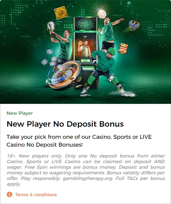 Uuden pelaajan bonus ilman talletusta